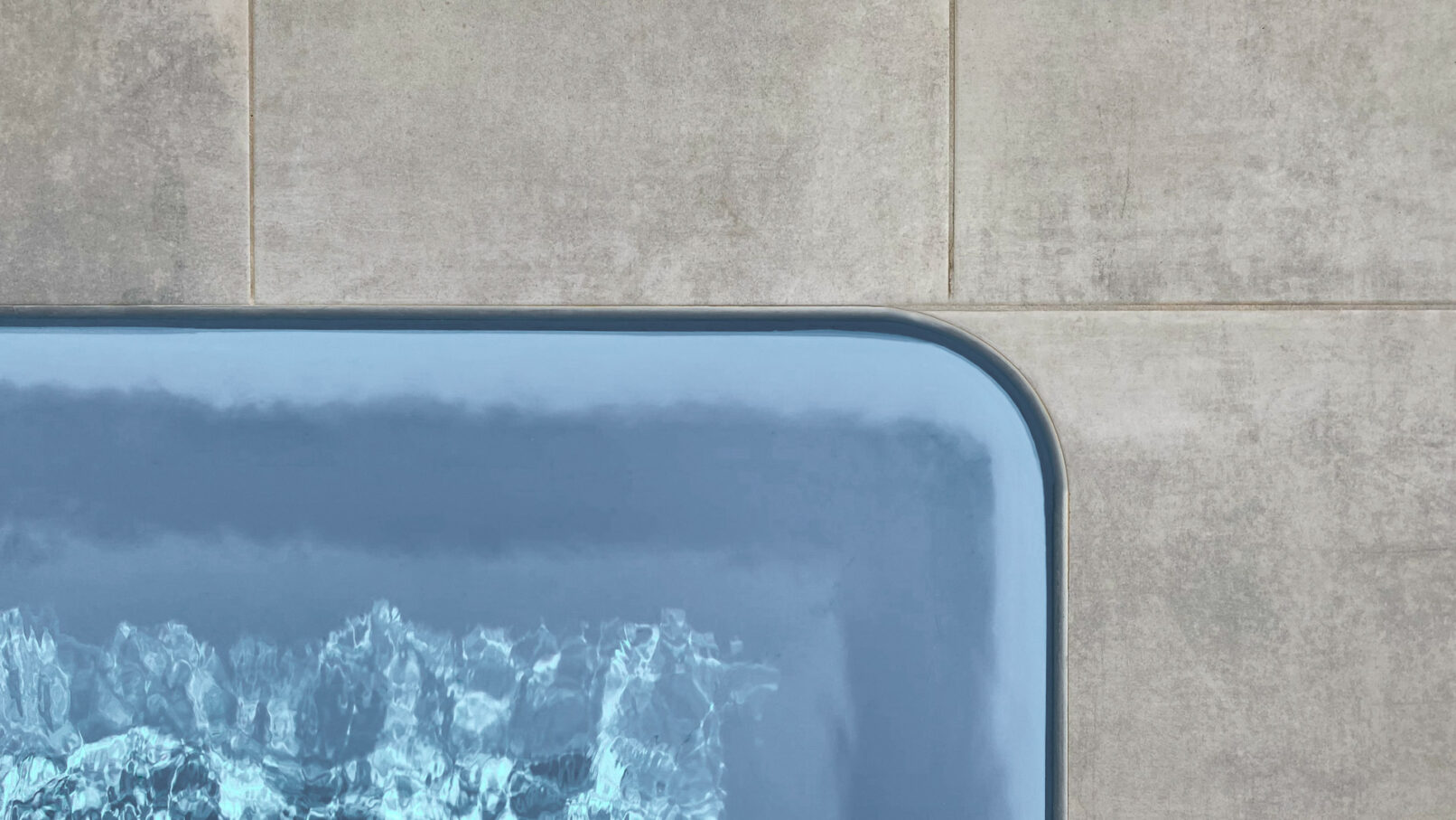 Pinthos Architects Naxos vacation summer house - villa. Cycladic island design in Aegean. Pool outdoor detail