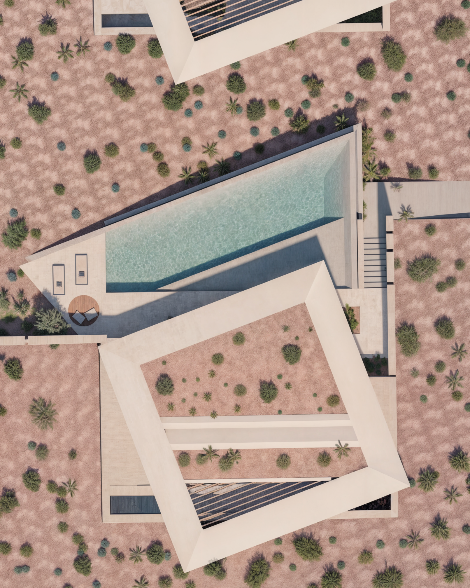 Discover "Green Villas" by PLINTHOS Architects: two semi-underground, sustainable villas on Elafonisos Island's west hillside, featuring green roofs, natural ventilation, and infinity pools that capture breathtaking sunset views. Experience innovative design harmoniously integrated with the island's natural beauty.